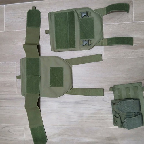 Pentagon military jacket L, USA original waterproof woodland jacket XL Long, tactical vest with 2 magazine pouches