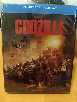 Godzilla Blu-Ray Steelbook καινούργιο, έκδοση 3DT