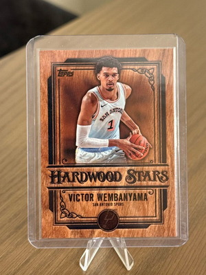 Κάρτα Victor Wembanyama Hardwood Stars 2025-26 Topps καινούργιο