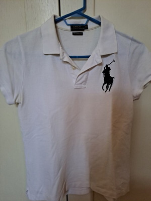Μπλούζα polo Ralph Lauren άσπρη, σαν καινούργιο, γυναικεία M