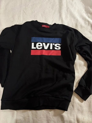 Levi's unisex sweatshirt used, size L slim fit, black and red