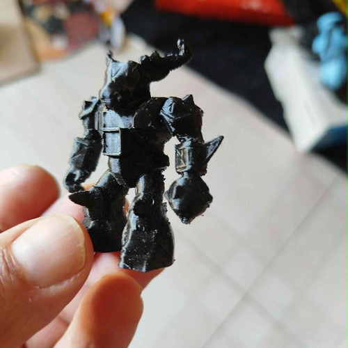 Beast Black Buffalo Figure new