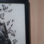 Star Wars Darth Vader Poster used with frame