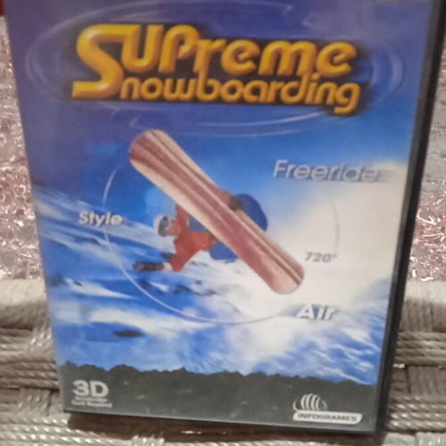 Supreme Snowboarding PC game used, sports