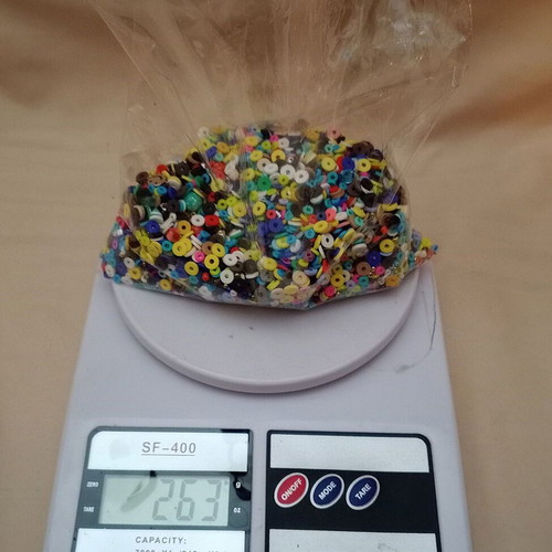 Various washers new, 263 grams, multicolored