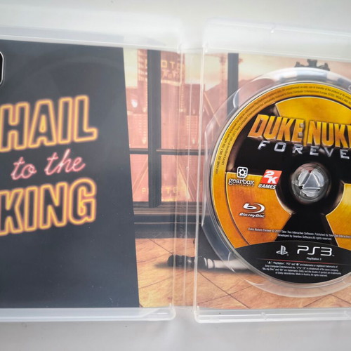 Duke Nukem Forever PS3 game used, CIB, PAL region