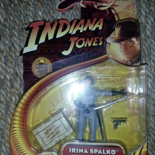 Indiana Jones Irina Spalko figure new Kingdom of the Crystal Skull 2008