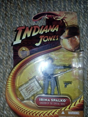 Indiana Jones Irina Spalko Kingdom of the Crystal Skull 2008 figure new
