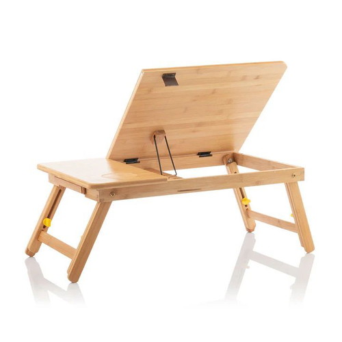 Multipurpose wooden folding table new, adjustable and portable