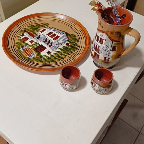 Touristic Pelion Clay Set with Ceramic Coating, New
