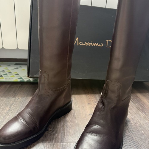 Massimo Dutti boots size 38 like new, brown