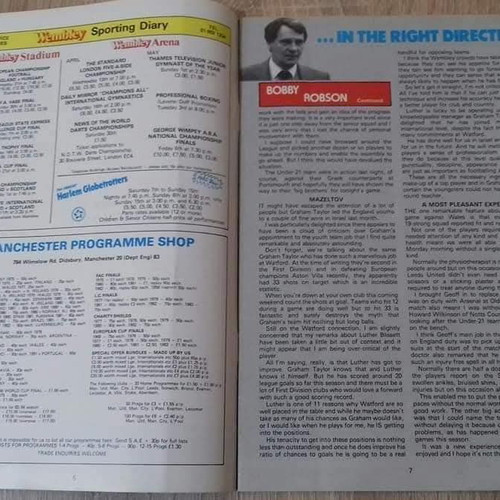 Official England vs Greece match programme like new