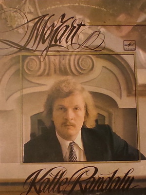 Mozart vinyl record with Kalle Randalu new, classical music