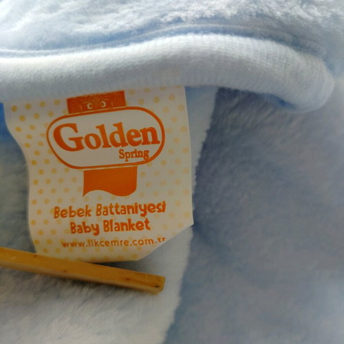 Baby velour blanket new for boy