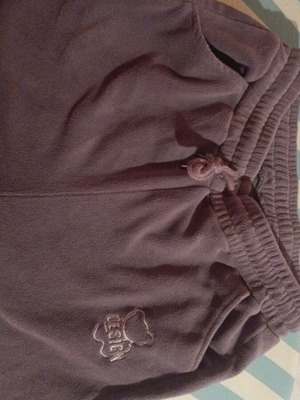 Purple tracksuit like new, elastic, size XXL fits M and L