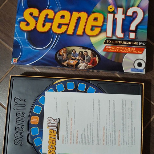 Scene it vintage board game 90s used Mattel