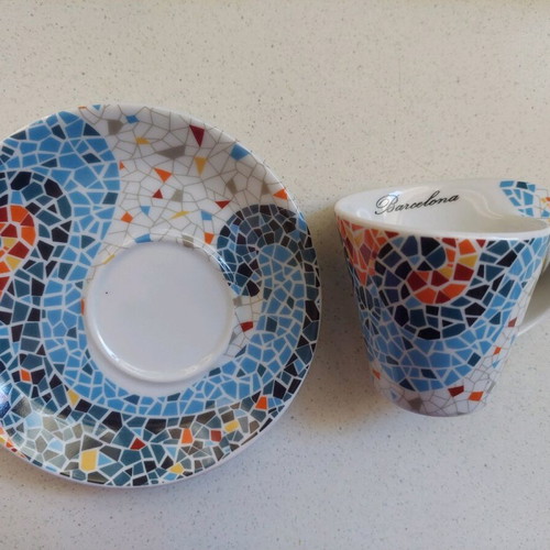 Coffee cup from Barcelona like new