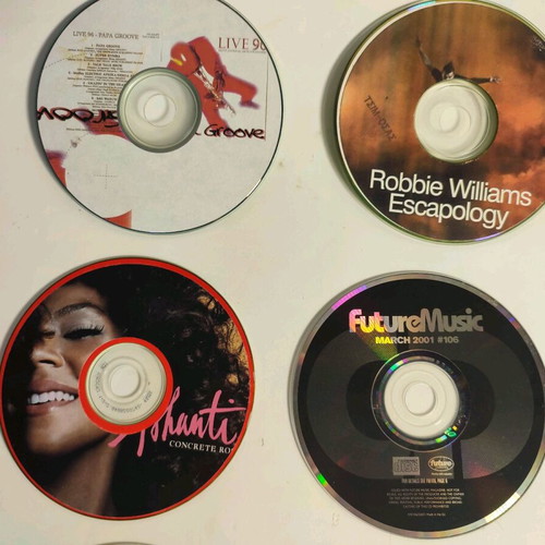 12 music CDs non-original, like new pack
