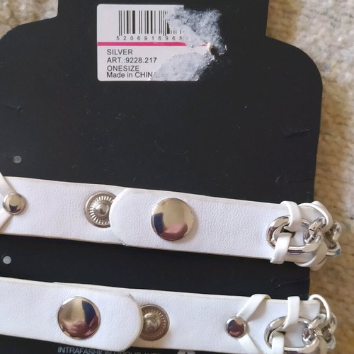 Leather bracelets like new