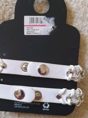 Leather bracelets like new