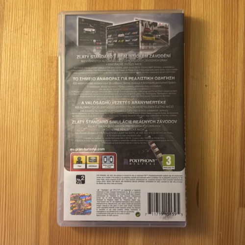 Gran Turismo PSP game used, PSP essentials edition