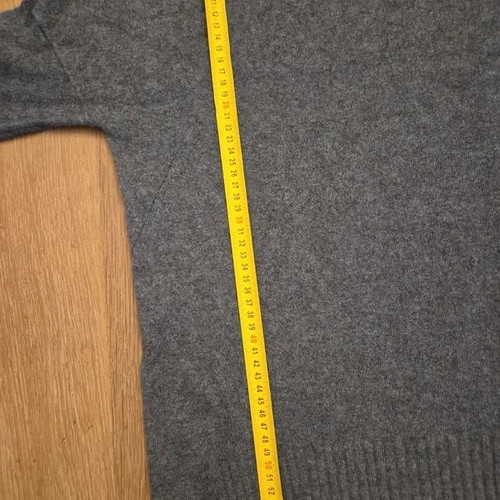 Zadig & Voltaire Cashmere Sweater with Star Design, Size S, Grey