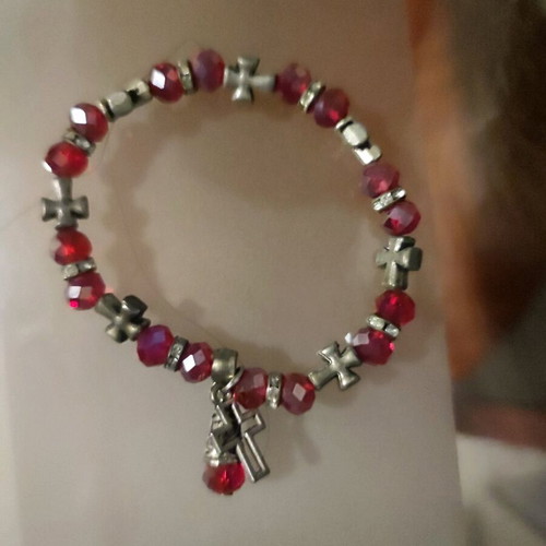 Bracelets set of 5 used, multicolor
