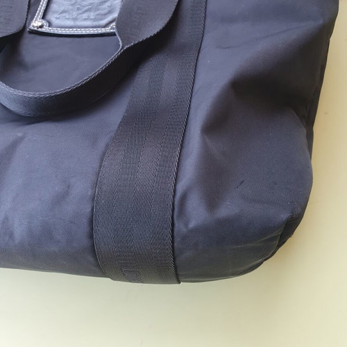 Longchamp tote shoulder bag used, black