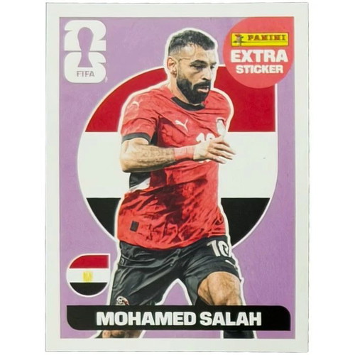 Panini World Cup 2026 Mohamed Salah sticker