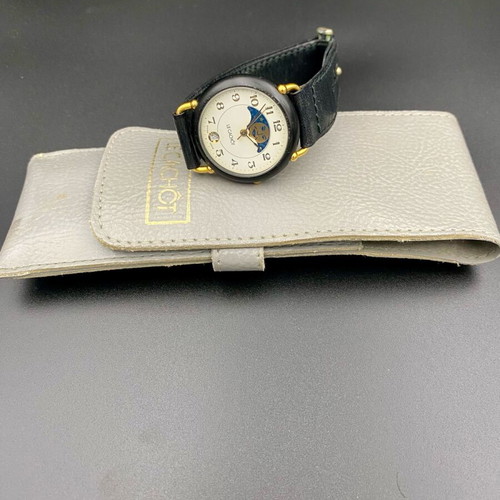 Le Cachot women's quartz Swiss made moonphase watch like new