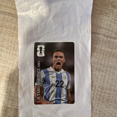 Lautaro Martinez Coca Cola World Cup 2026 sticker new