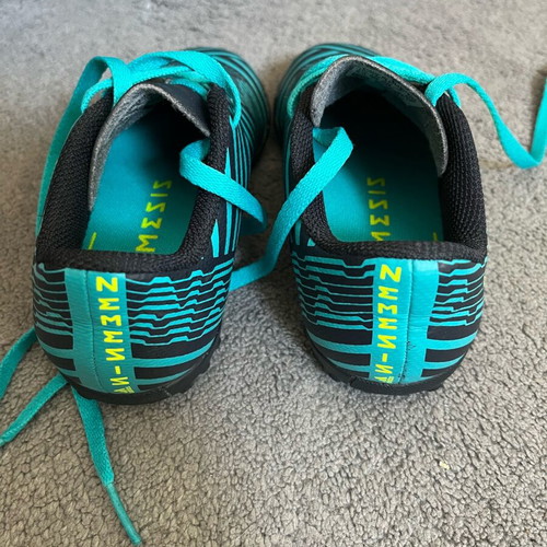 Adidas Nemesis Kids' Football Shoes Like New Size 28 Blue