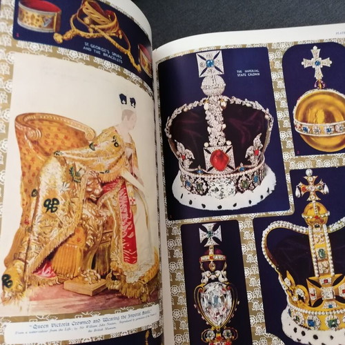 Coronation 1953 book used, Queen Elizabeth II album