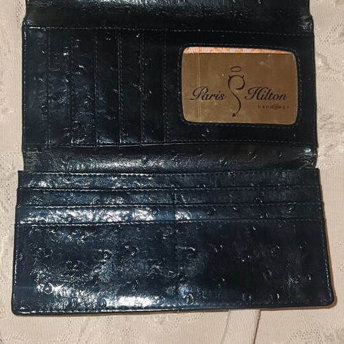 Paris Hilton Wallet new, black and multicolored