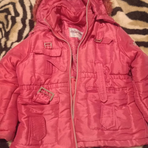 Girls' jacket used pink M One & Miss One 116 cm