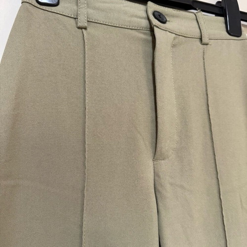 Pull & Bear fabric pants khaki color like new size XS