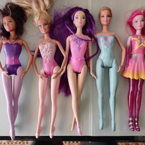 Barbie κούκλες μεταχειρισμένες χωρίς ρούχα, πακέτο 57 τεμαχίων
