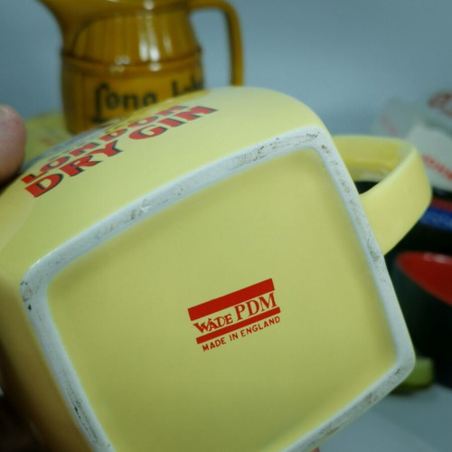 Gordon’s Dry Gin vintage advertising jug used