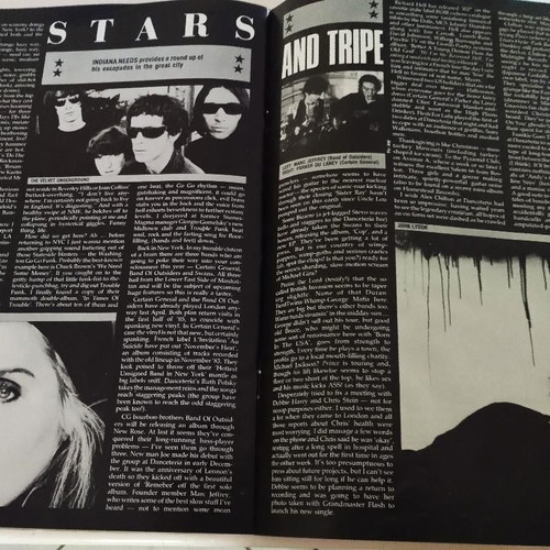 Zigzag Magazine February 1985 used, Cabaret Voltaire, Gary Numan, Jesus Mary Chain