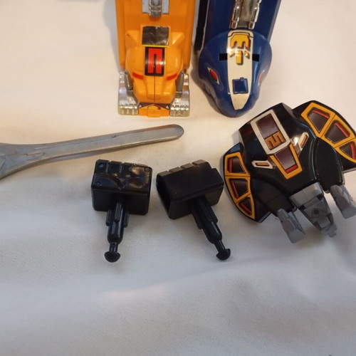 Mighty Morphin Power Rangers Megazord figure used, 23cm, Bandai 1991