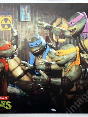 Αφίσα Teenage Mutant Ninja Turtles 61x91cm καινούργιο, 1991 Italy