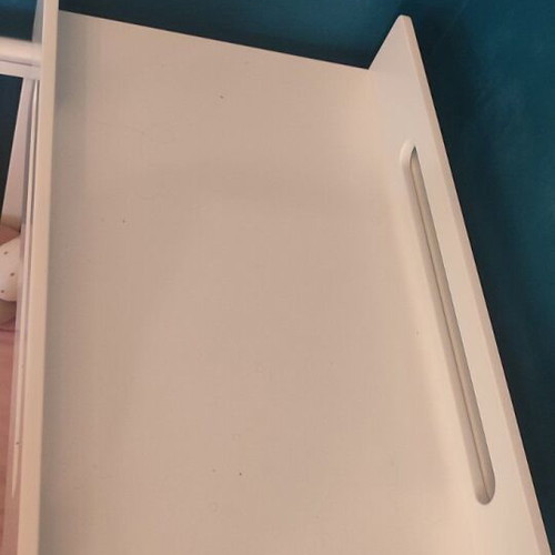Wooden changing table like new universal for cribs
