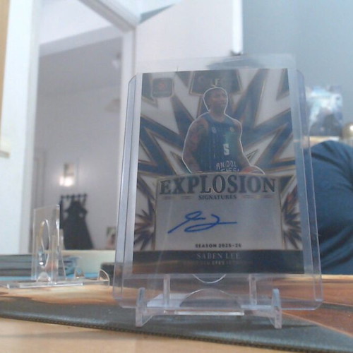 Panini Select EuroLeague Saben Lee Explosion Signatures Autograph Card near mint