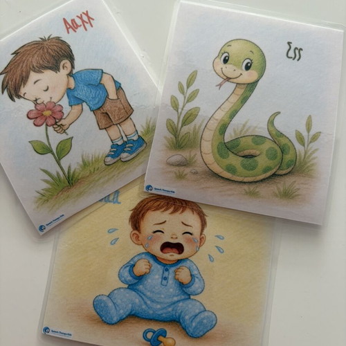 Speech Development Cards set of 34 like new