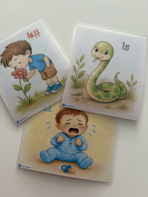 Speech Development Cards set of 34 like new