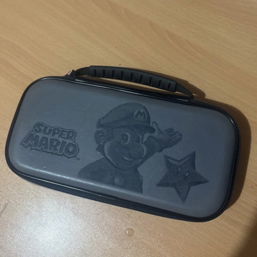 Nintendo Switch case like new with Super Mario design