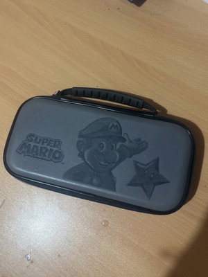Nintendo Switch case like new with Super Mario design