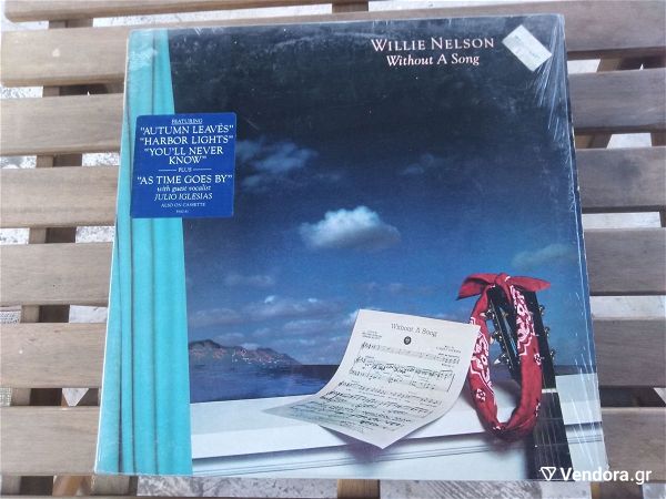  Willie Nelson - Without A Song Vinyl  1983