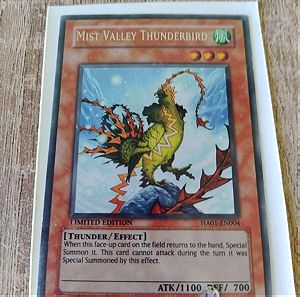Mist Valley Thunderbird LIMITED EDITION Ultimate Rare Yu-gi-oh! Yugioh