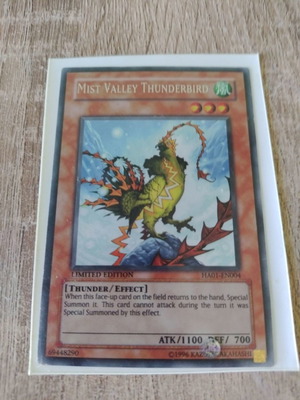 Mist Valley Thunderbird Limited Edition Ultimate Rare Yu-gi-oh! σαν καινούργιο